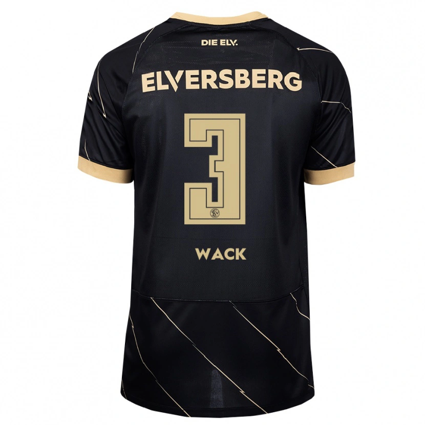 Danxen Hombre Camiseta Mathis Wack #3 Negro Marrón 2ª Equipación 2026/27 La Camisa México