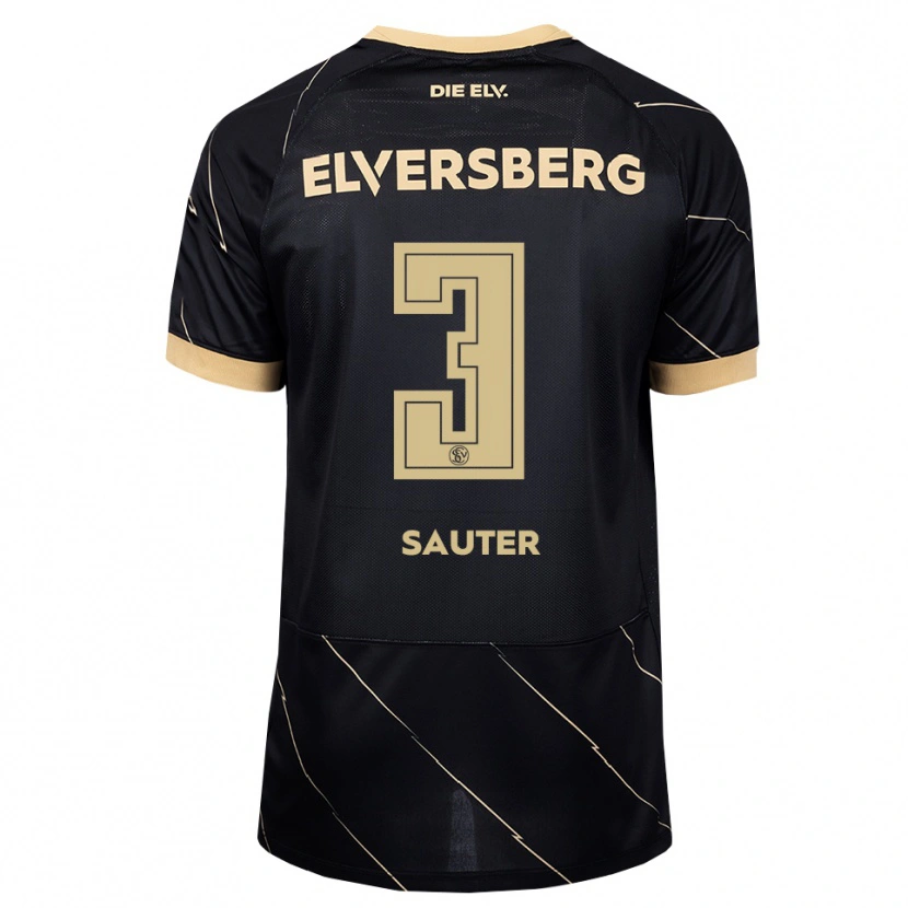 Danxen Hombre Camiseta Luca Sauter #3 Negro Marrón 2ª Equipación 2026/27 La Camisa México