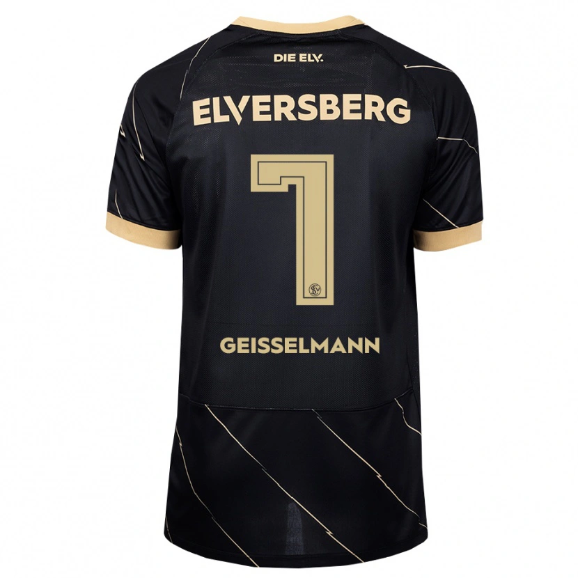 Danxen Hombre Camiseta Emil Geißelmann #7 Negro Marrón 2ª Equipación 2026/27 La Camisa México