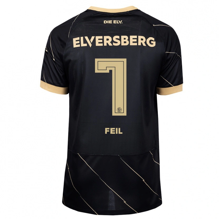 Danxen Hombre Camiseta Manuel Feil #7 Negro Marrón 2ª Equipación 2026/27 La Camisa México