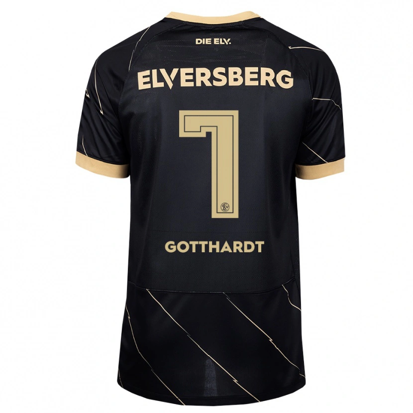 Danxen Hombre Camiseta Tim Gotthardt #7 Negro Marrón 2ª Equipación 2026/27 La Camisa México