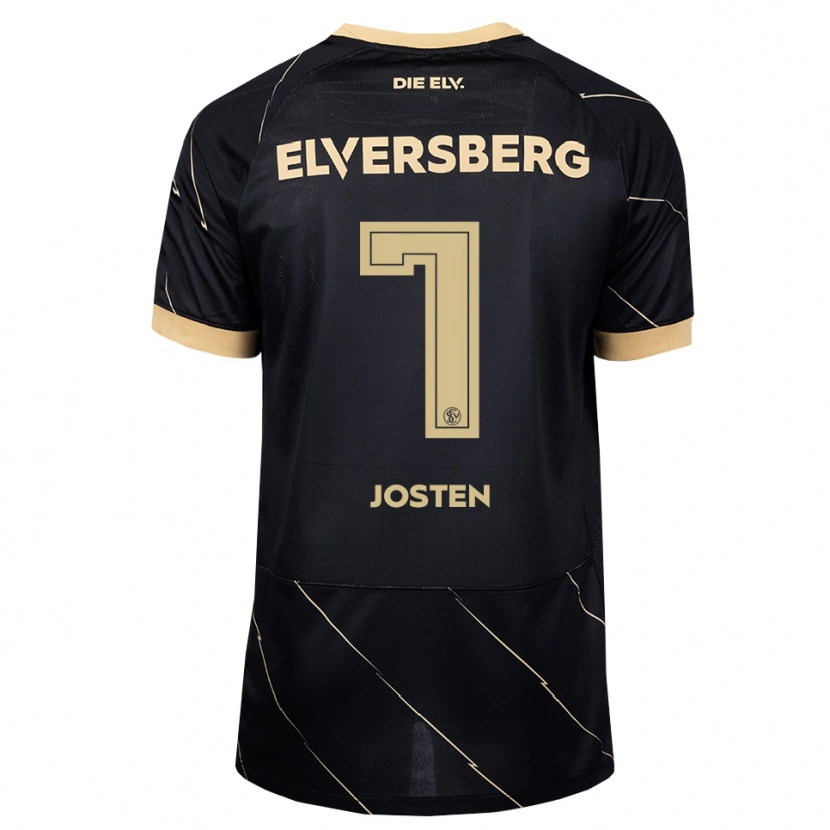 Danxen Hombre Camiseta Lena Josten #7 Negro Marrón 2ª Equipación 2026/27 La Camisa México