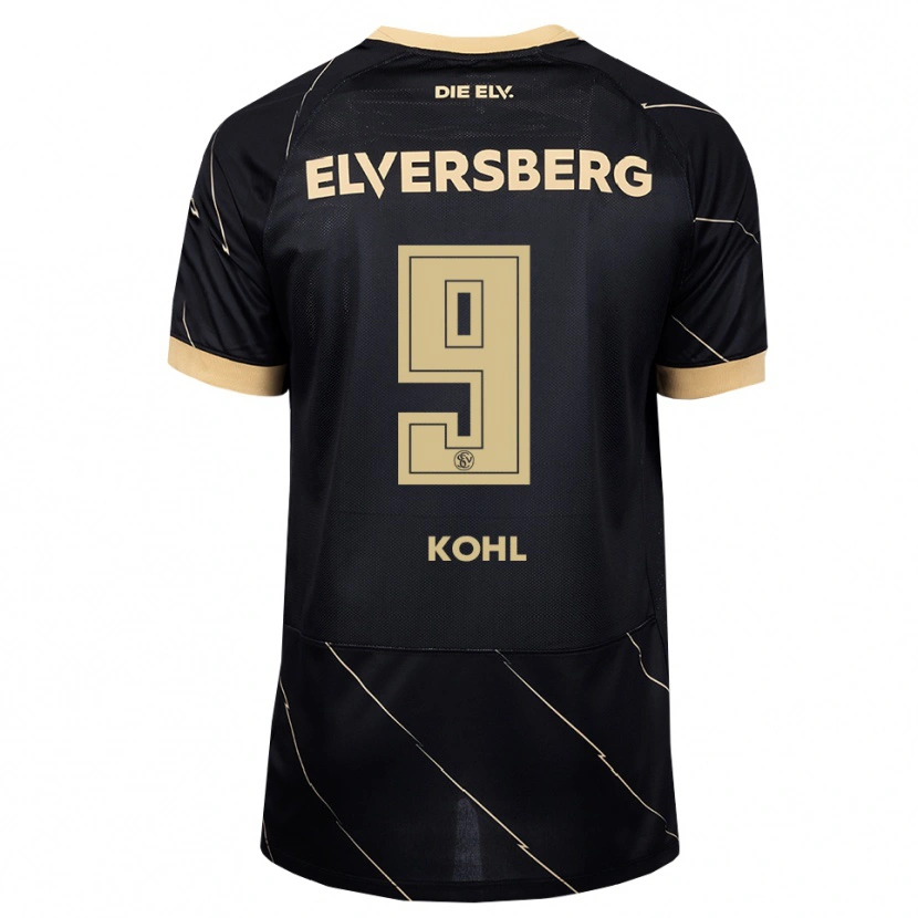 Danxen Hombre Camiseta Ohene Köhl #9 Negro Marrón 2ª Equipación 2026/27 La Camisa México