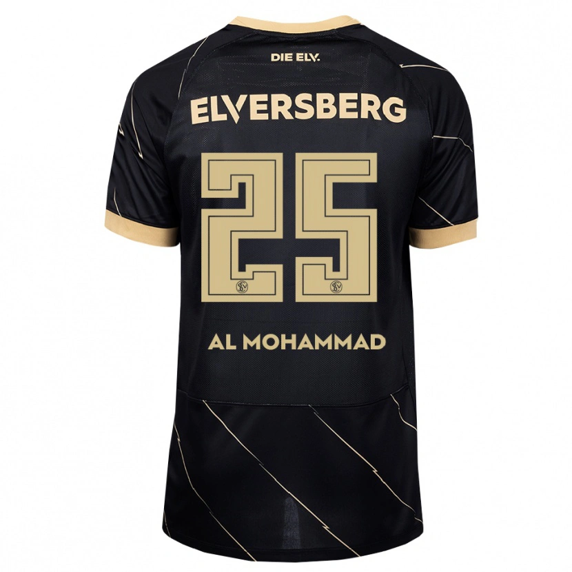 Danxen Hombre Camiseta Loay Al Mohammad #25 Negro Marrón 2ª Equipación 2026/27 La Camisa México