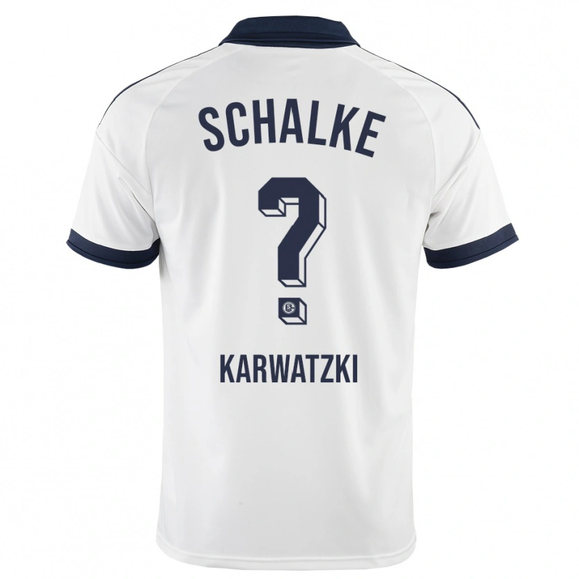 Danxen Hombre Camiseta Lucy Karwatzki #0 Negro Blanco 2ª Equipación 2026/27 La Camisa México