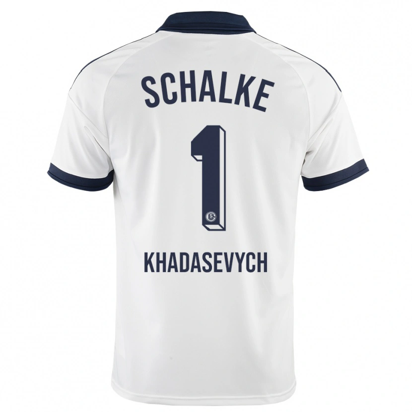 Danxen Hombre Camiseta Kyrylo Khadasevych #1 Negro Blanco 2ª Equipación 2026/27 La Camisa México