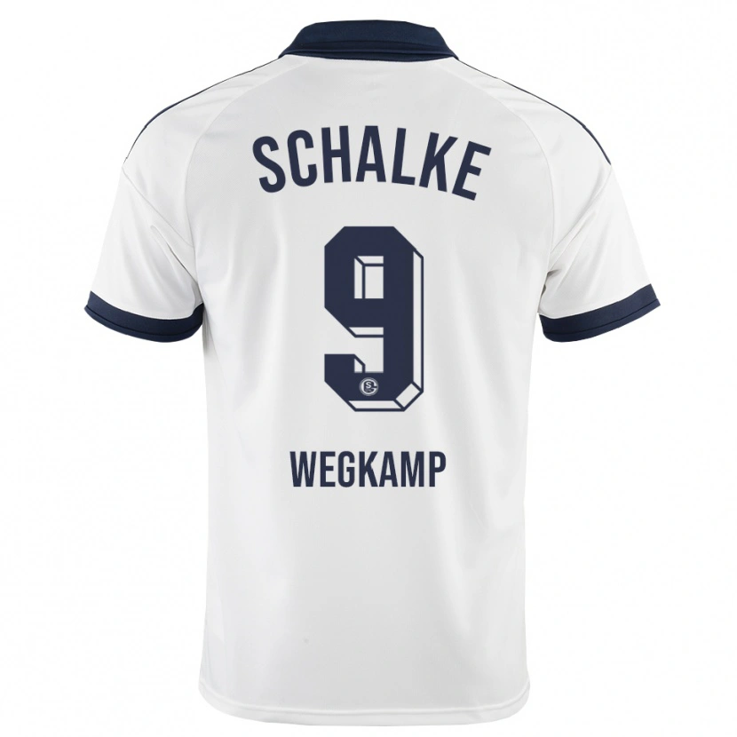 Danxen Hombre Camiseta Gerrit Wegkamp #9 Negro Blanco 2ª Equipación 2026/27 La Camisa México