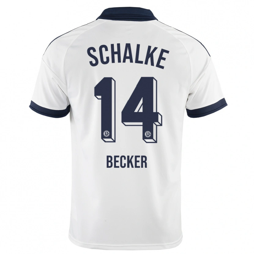 Danxen Hombre Camiseta Daniel Becker #14 Negro Blanco 2ª Equipación 2026/27 La Camisa México