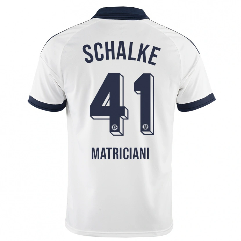 Danxen Hombre Camiseta Henning Matriciani #41 Negro Blanco 2ª Equipación 2026/27 La Camisa México