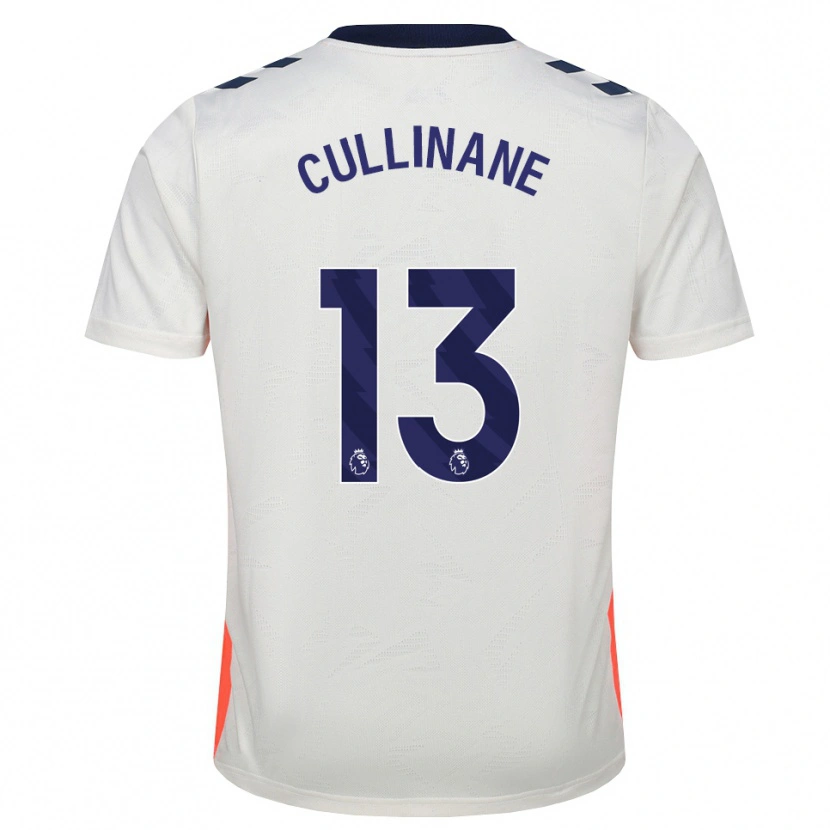 Danxen Hombre Camiseta Billy-Ray Cullinane #13 Blanco Naranja Azul Real 2ª Equipación 2026/27 La Camisa México