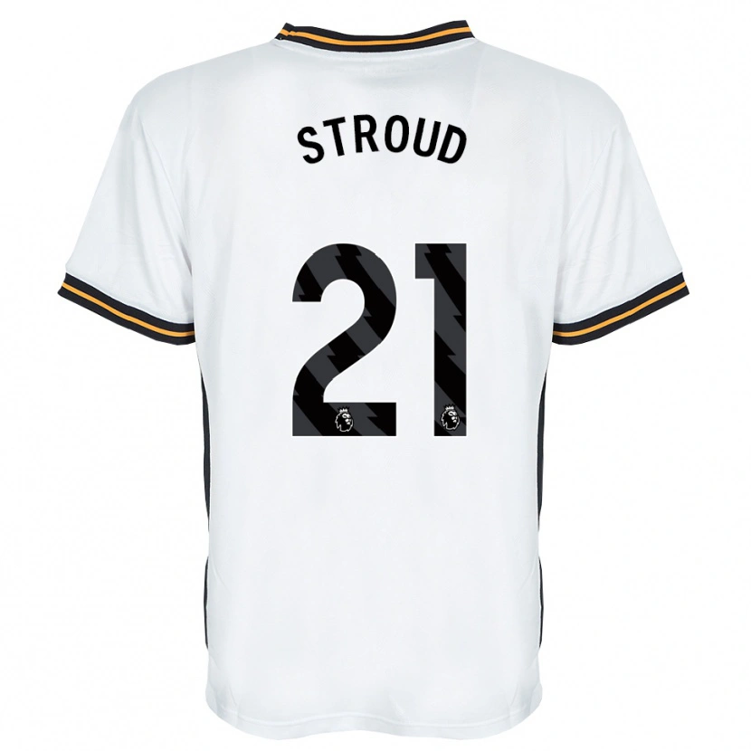 Danxen Hombre Camiseta Elliot Stroud #21 Blanco Naranja Negro 2ª Equipación 2026/27 La Camisa México