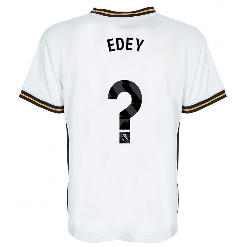 Danxen Hombre Camiseta Alex Edey #0 Blanco Naranja Negro 2ª Equipación 2026/27 La Camisa México