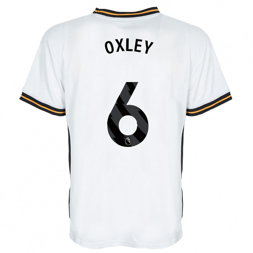 Danxen Hombre Camiseta Tilly Oxley #6 Blanco Naranja Negro 2ª Equipación 2026/27 La Camisa México