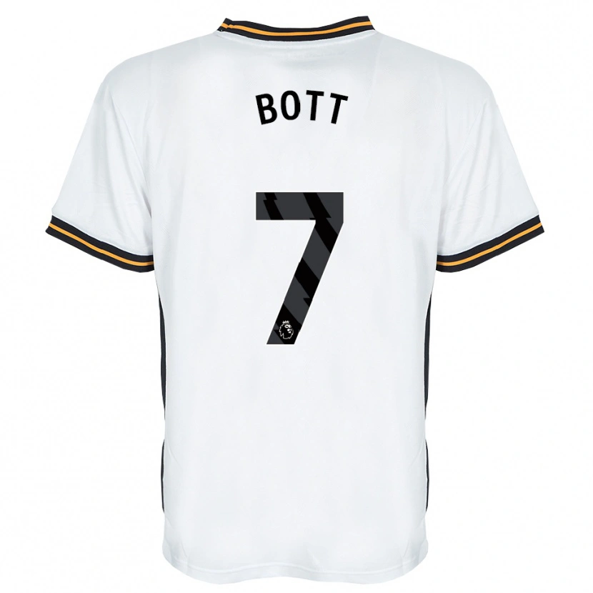 Danxen Hombre Camiseta Liberty Bott #7 Blanco Naranja Negro 2ª Equipación 2026/27 La Camisa México