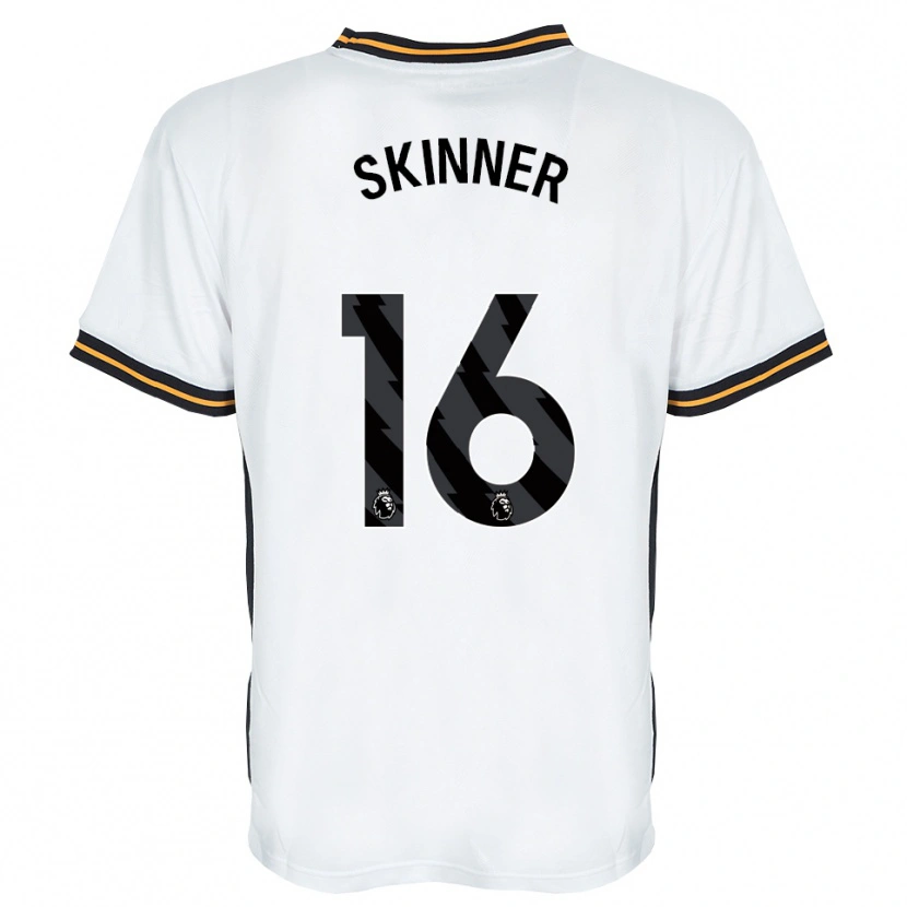 Danxen Hombre Camiseta Harley Skinner #16 Blanco Naranja Negro 2ª Equipación 2026/27 La Camisa México