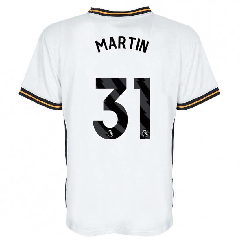 Danxen Hombre Camiseta Faith Martin #31 Blanco Naranja Negro 2ª Equipación 2026/27 La Camisa México