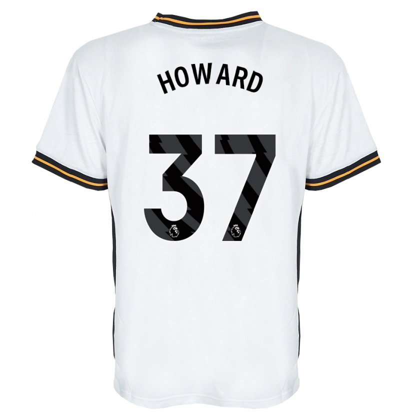 Danxen Hombre Camiseta Scarlet Howard #37 Blanco Naranja Negro 2ª Equipación 2026/27 La Camisa México