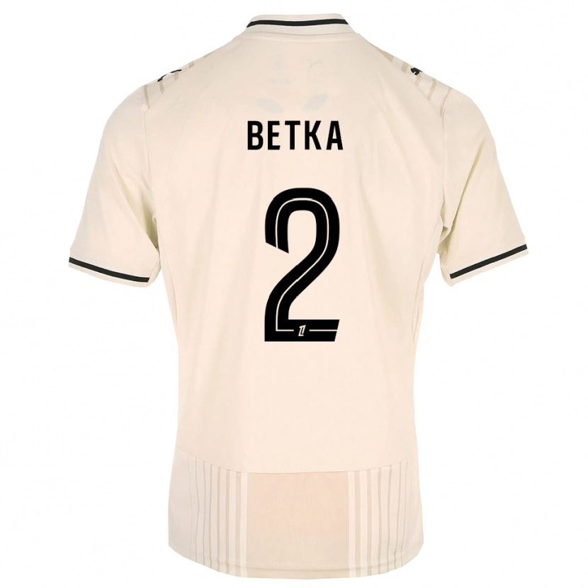 Danxen Hombre Camiseta Naël Betka #2 Encaje Antiguo Negro Blanco Antique 2ª Equipación 2026/27 La Camisa México