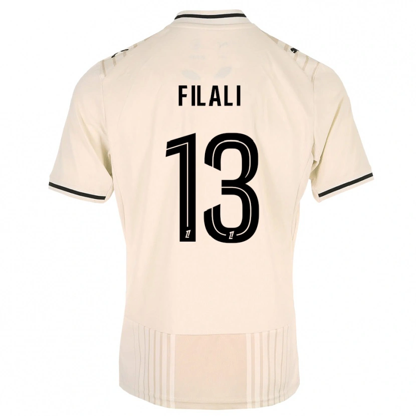 Danxen Hombre Camiseta Saad Filali #13 Encaje Antiguo Negro Blanco Antique 2ª Equipación 2026/27 La Camisa México