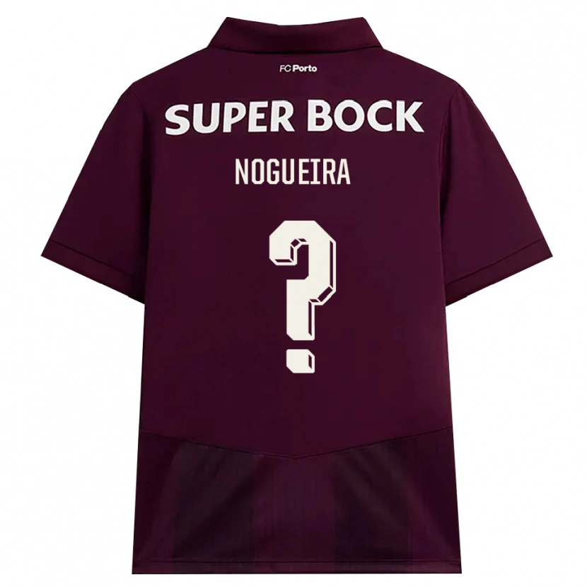 Danxen Hombre Camiseta Duarte Nogueira #0 Blanco Borgoña Blanco 2ª Equipación 2026/27 La Camisa México