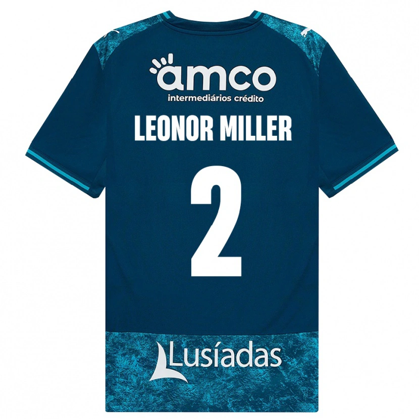 Danxen Hombre Camiseta Maria Leonor #2 Grisardodarkslategray Turquesamedio 2ª Equipación 2026/27 La Camisa México