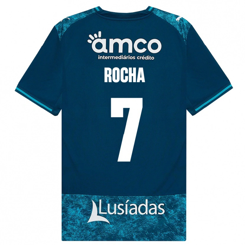 Danxen Hombre Camiseta Carolina Rocha #7 Grisardodarkslategray Turquesamedio 2ª Equipación 2026/27 La Camisa México