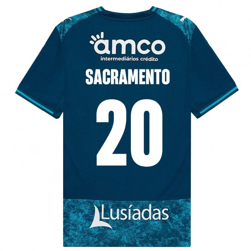 Danxen Hombre Camiseta Medgilson Sacramento #20 Grisardodarkslategray Turquesamedio 2ª Equipación 2026/27 La Camisa México