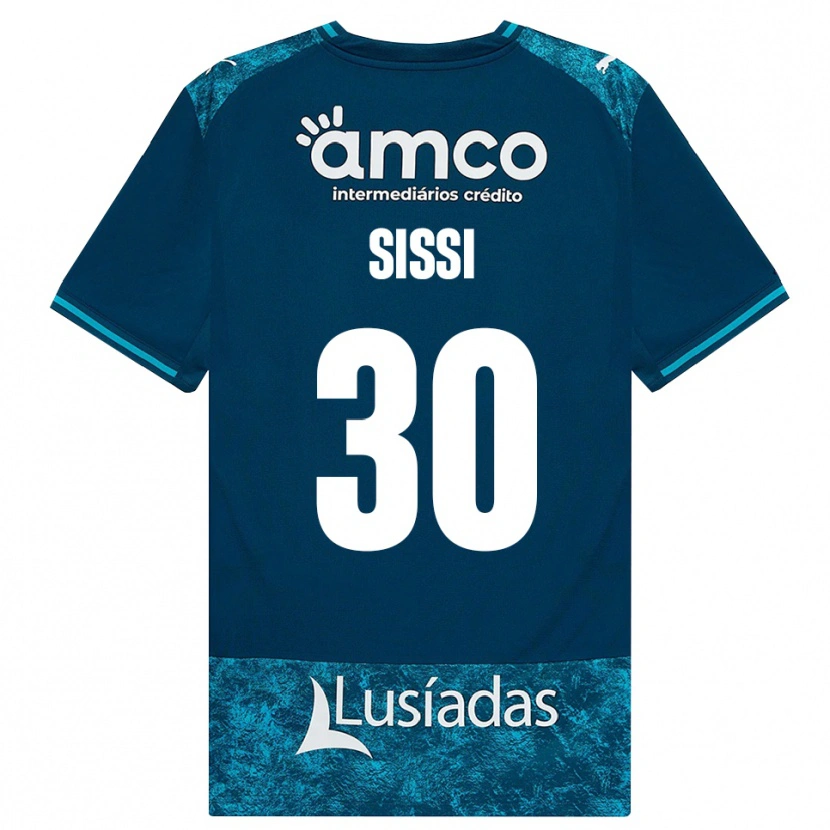Danxen Hombre Camiseta Sissi #30 Grisardodarkslategray Turquesamedio 2ª Equipación 2026/27 La Camisa México