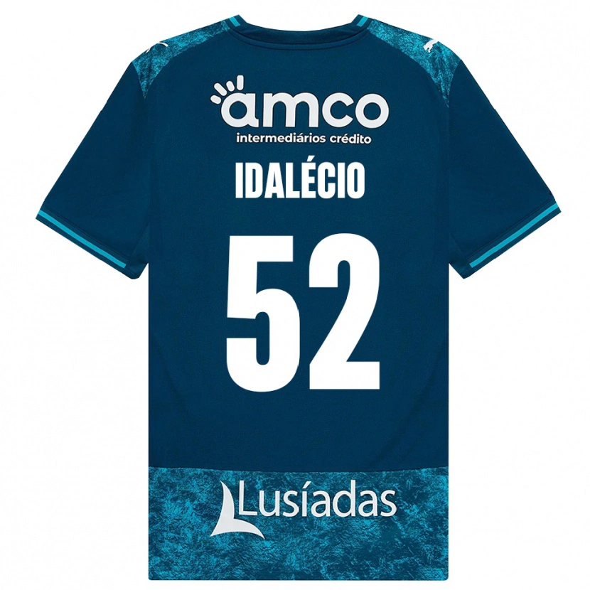 Danxen Hombre Camiseta Idalécio #52 Grisardodarkslategray Turquesamedio 2ª Equipación 2026/27 La Camisa México
