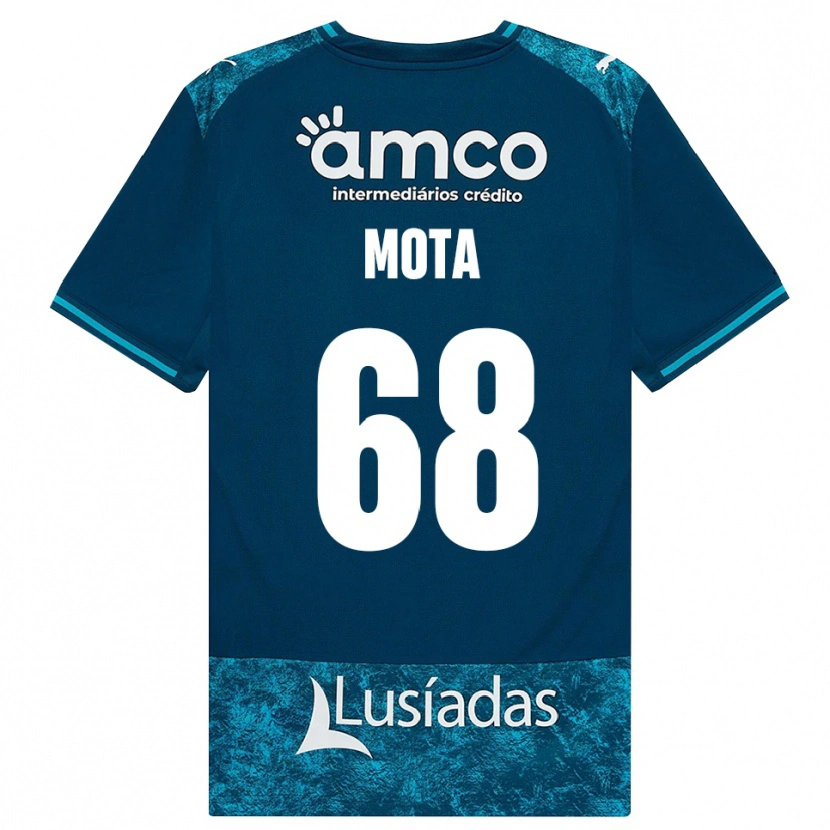 Danxen Hombre Camiseta Edgar Mota #68 Grisardodarkslategray Turquesamedio 2ª Equipación 2026/27 La Camisa México
