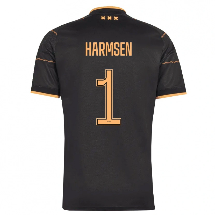 Danxen Hombre Camiseta Tymo Harmsen #1 Negro Naranja 2ª Equipación 2026/27 La Camisa México