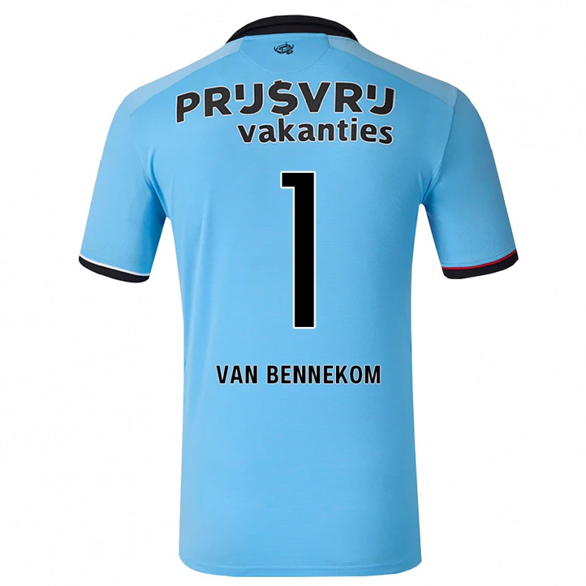 Danxen Hombre Camiseta Duron Van Bennekom #1 Azulcieloprofundo Negro Rojo 2ª Equipación 2026/27 La Camisa México