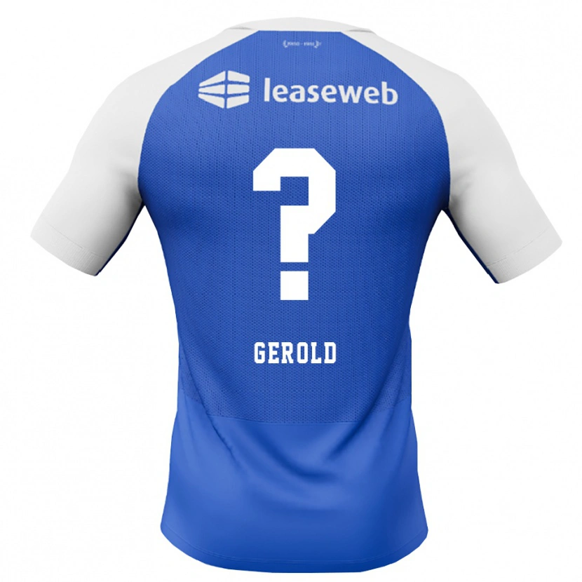 Danxen Hombre Camiseta Jayen Gerold #0 Azuldodger Rojo Blanco 2ª Equipación 2026/27 La Camisa México