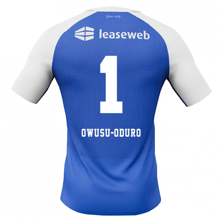 Danxen Hombre Camiseta Rome-Jayden Owusu-Oduro #1 Azuldodger Rojo Blanco 2ª Equipación 2026/27 La Camisa México