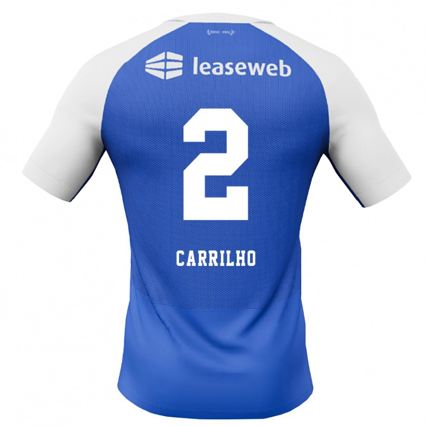 Danxen Hombre Camiseta Calvin Carrilho #2 Azuldodger Rojo Blanco 2ª Equipación 2026/27 La Camisa México