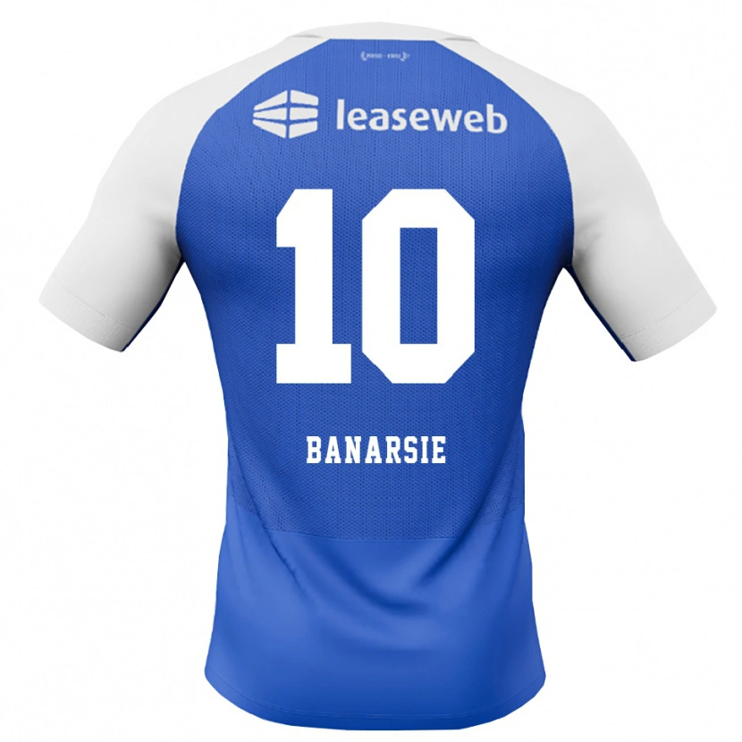 Danxen Hombre Camiseta Amy Banarsie #10 Azuldodger Rojo Blanco 2ª Equipación 2026/27 La Camisa México