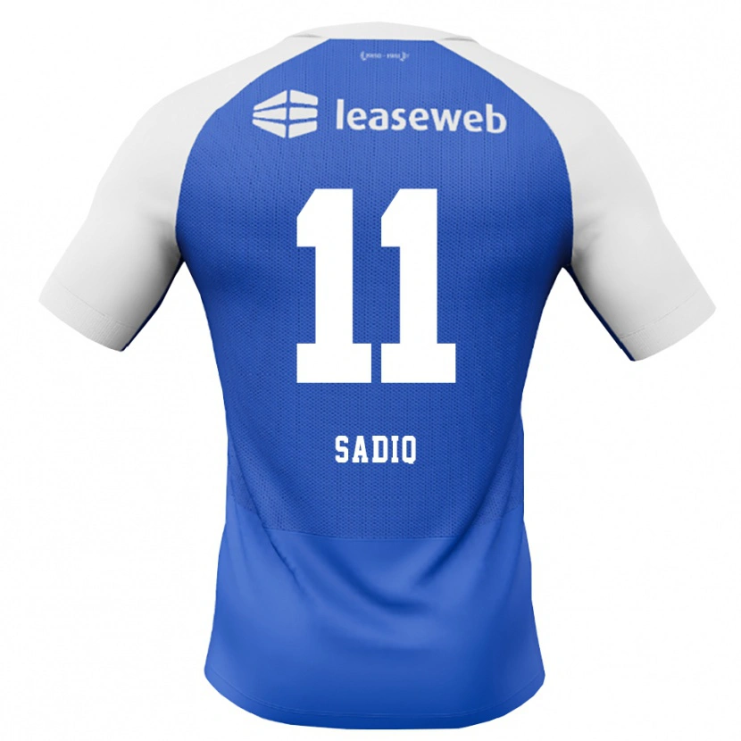 Danxen Hombre Camiseta Ibrahim Sadiq #11 Azuldodger Rojo Blanco 2ª Equipación 2026/27 La Camisa México