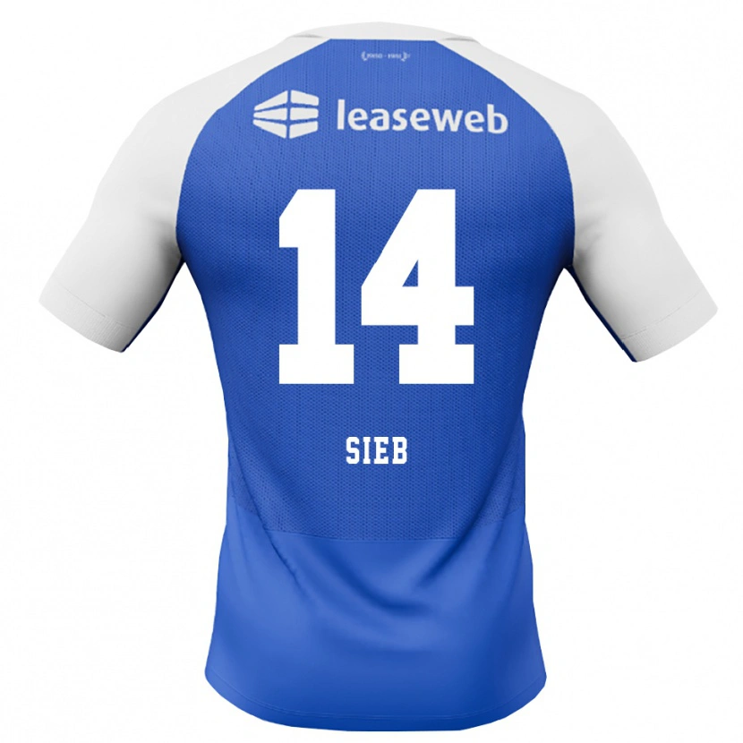 Danxen Hombre Camiseta Sieb Jongens #14 Azuldodger Rojo Blanco 2ª Equipación 2026/27 La Camisa México