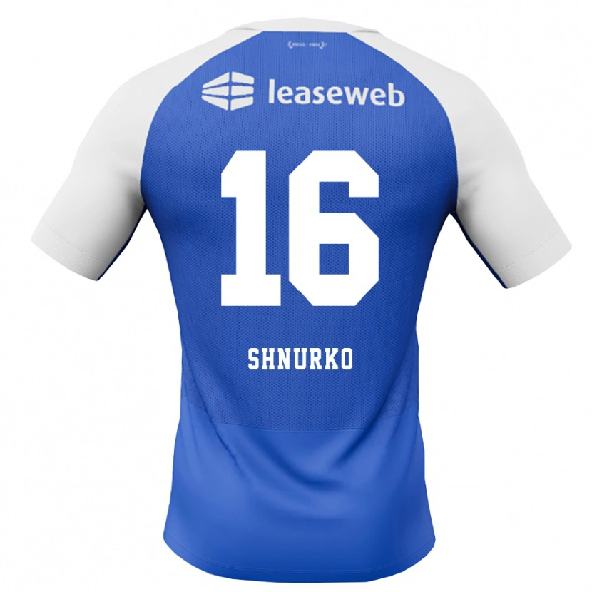 Danxen Hombre Camiseta Danylo Shnurko #16 Azuldodger Rojo Blanco 2ª Equipación 2026/27 La Camisa México