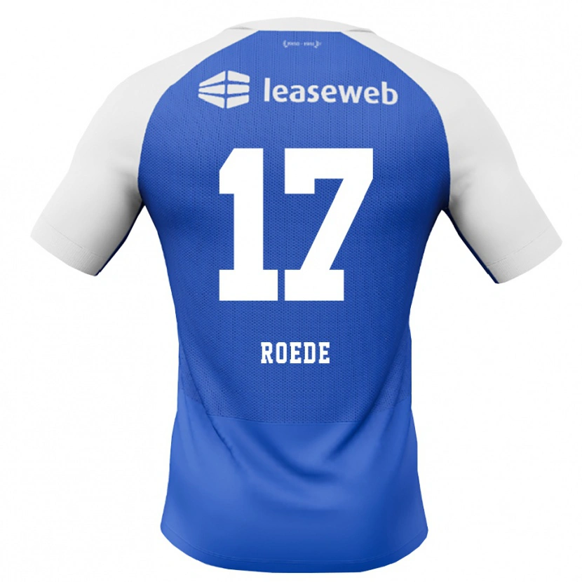 Danxen Hombre Camiseta Melle Roede #17 Azuldodger Rojo Blanco 2ª Equipación 2026/27 La Camisa México