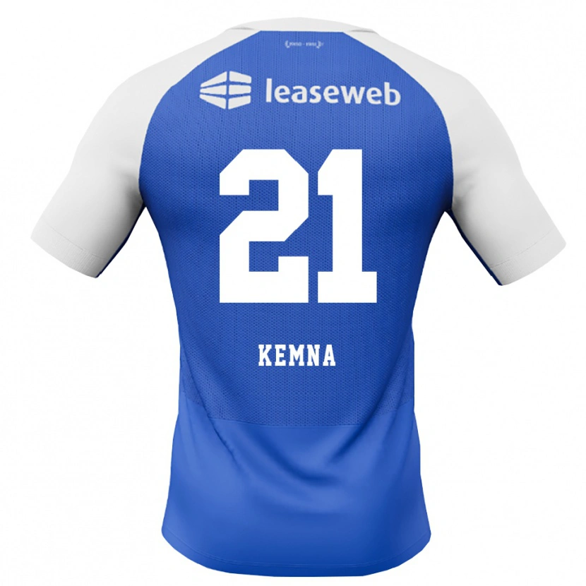 Danxen Hombre Camiseta Ties Kemna #21 Azuldodger Rojo Blanco 2ª Equipación 2026/27 La Camisa México