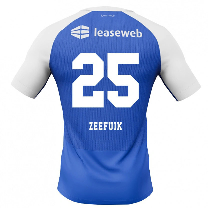 Danxen Hombre Camiseta Lequincio Zeefuik #25 Azuldodger Rojo Blanco 2ª Equipación 2026/27 La Camisa México