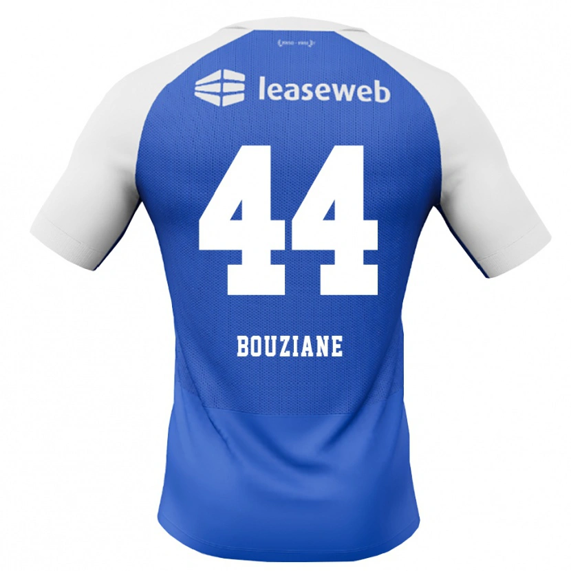 Danxen Hombre Camiseta Wassim Bouziane #44 Azuldodger Rojo Blanco 2ª Equipación 2026/27 La Camisa México