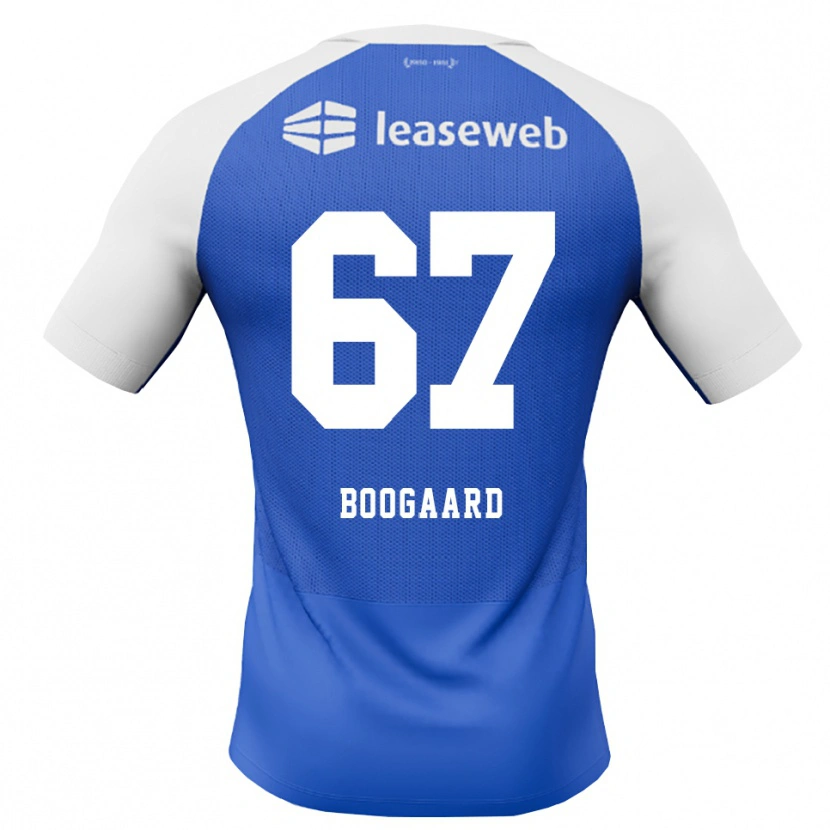 Danxen Hombre Camiseta Kasper Boogaard #67 Azuldodger Rojo Blanco 2ª Equipación 2026/27 La Camisa México