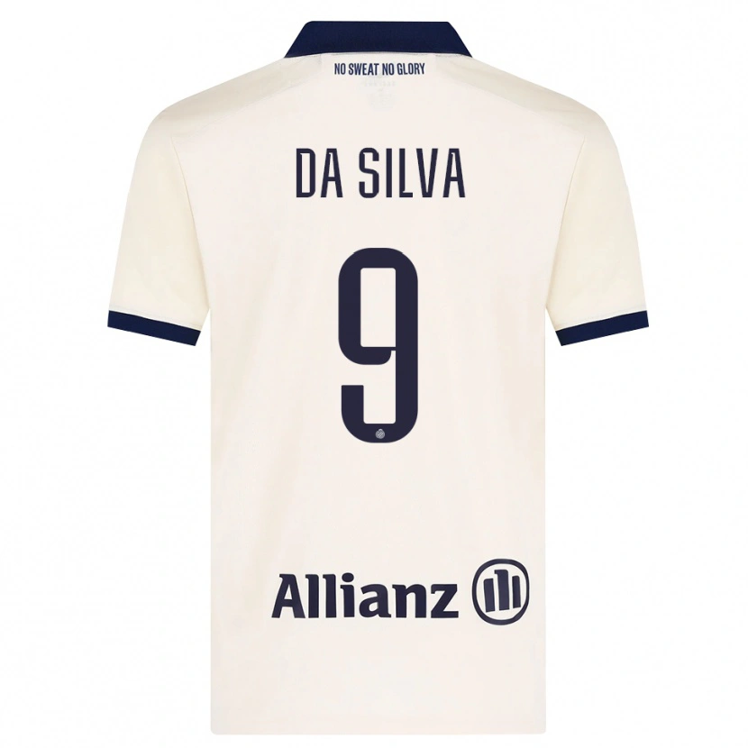Danxen Hombre Camiseta Jessi Da Silva #9 Beige Negro 2ª Equipación 2026/27 La Camisa México