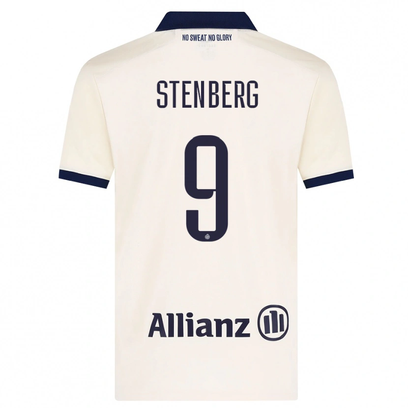 Danxen Hombre Camiseta Hanna Stenberg #9 Beige Negro 2ª Equipación 2026/27 La Camisa México