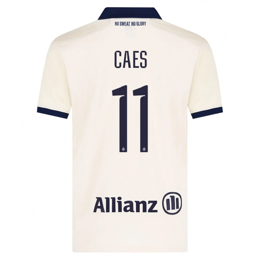 Danxen Hombre Camiseta Jippe Caes #11 Beige Negro 2ª Equipación 2026/27 La Camisa México