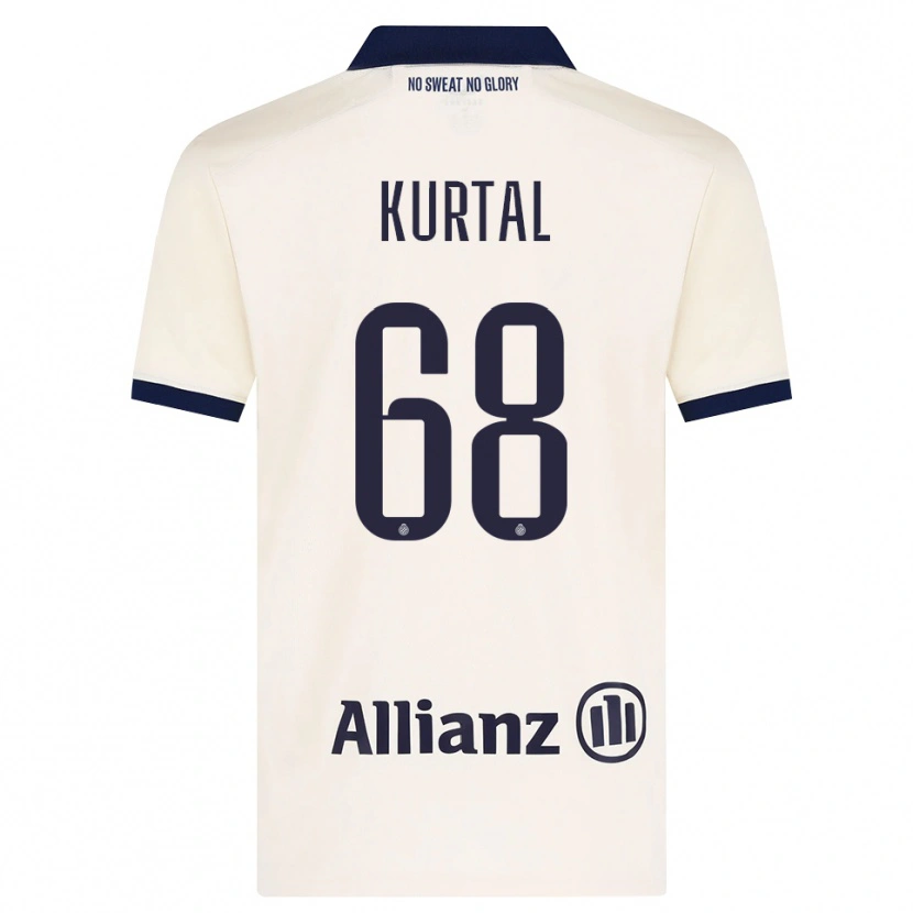 Danxen Hombre Camiseta Utku Kurtal #68 Beige Negro 2ª Equipación 2026/27 La Camisa México