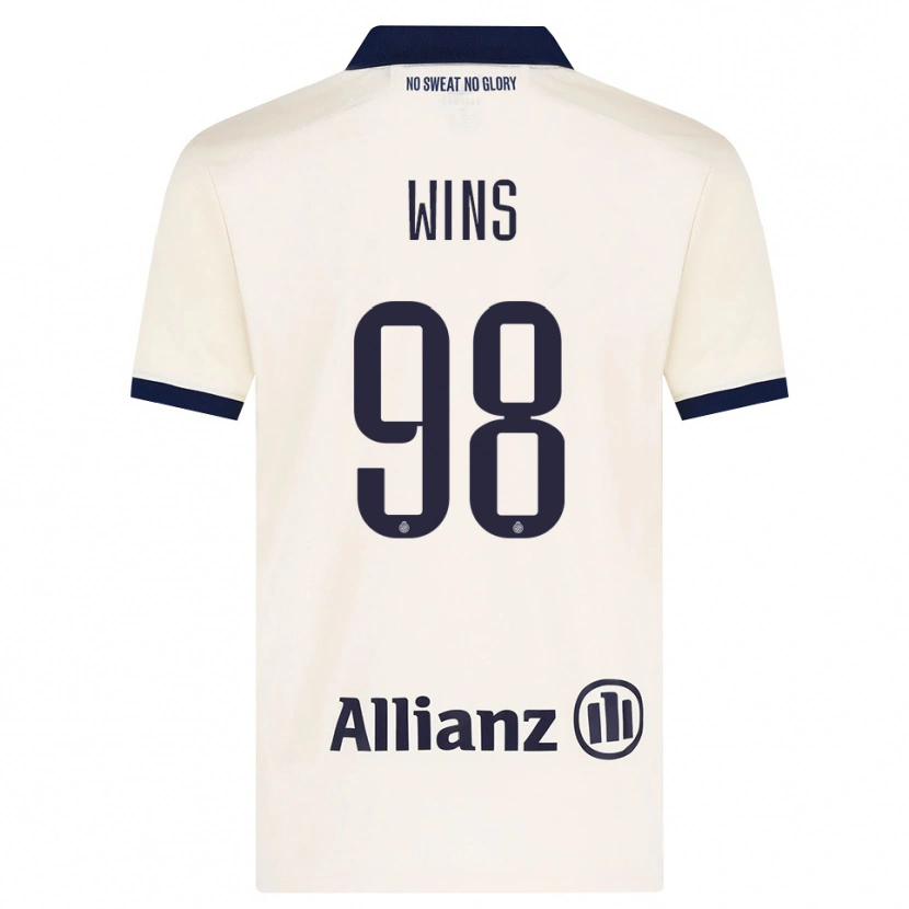 Danxen Hombre Camiseta Axl Wins #98 Beige Negro 2ª Equipación 2026/27 La Camisa México
