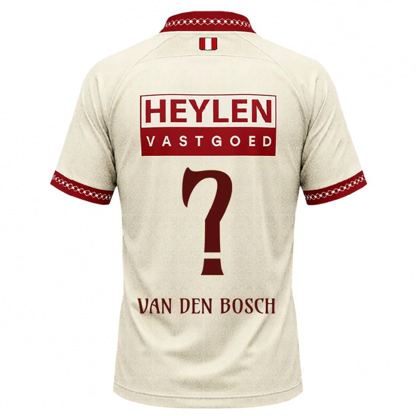 Danxen Hombre Camiseta Cisse Van Den Bosch #0 Beige Rojo 2ª Equipación 2026/27 La Camisa México